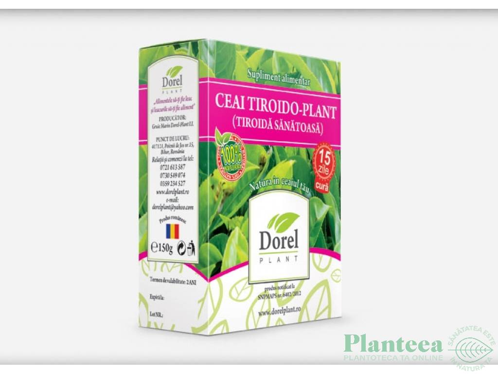 Ceai Tiroido plant 150g - DOREL PLANT