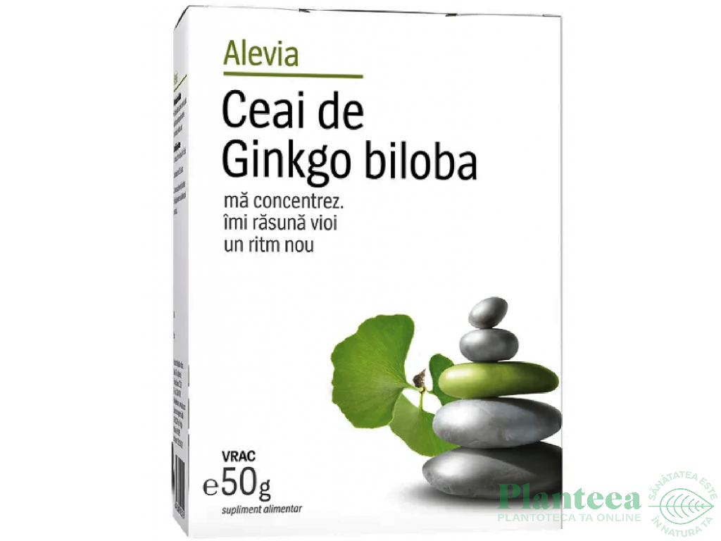 Ceai ginkgo biloba 50g - ALEVIA