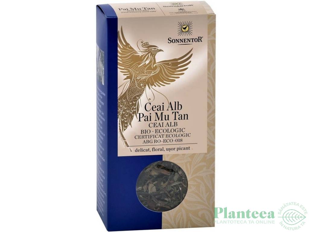 Ceai alb pai mu tan eco 40g - SONNENTOR