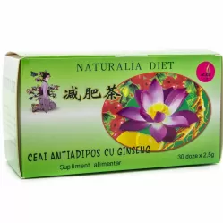 Ceai antiadipos ginseng 30dz - NATURALIA DIET