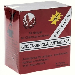 Ceai antiadipos ginseng 30dz - TELEVITA