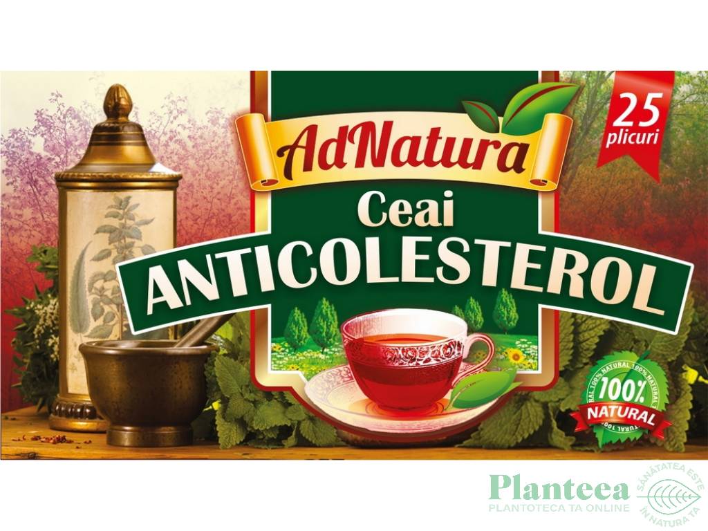 Ceai anticolesterol 20dz - ADNATURA