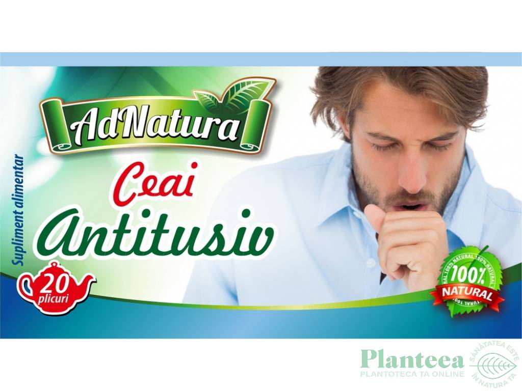 Ceai antitusiv 20dz - ADNATURA