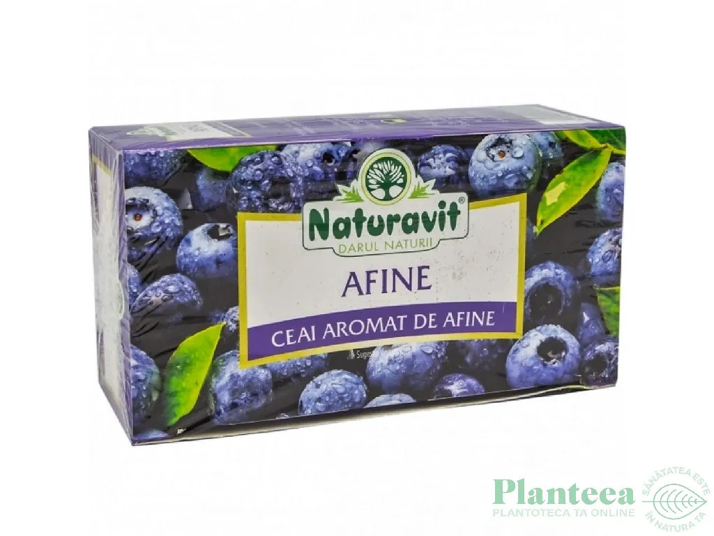Ceai cu afine 20dz - NATURAVIT