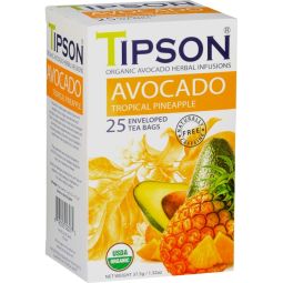 Ceai avocado organic ananas tropical 1,5gx25dz - TIPSON