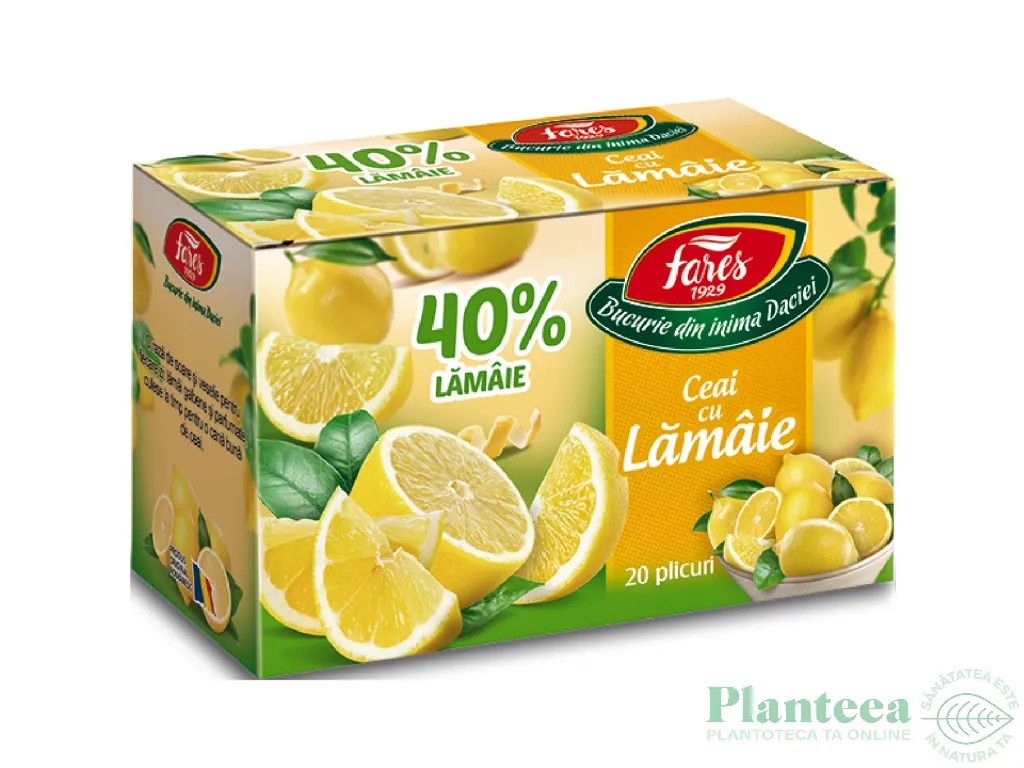 Ceai cu lamaie 40% 20dz - FARES