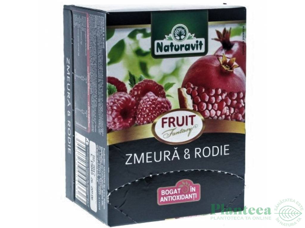 Ceai cu zmeura rodie Fantasy 15dz - NATURAVIT