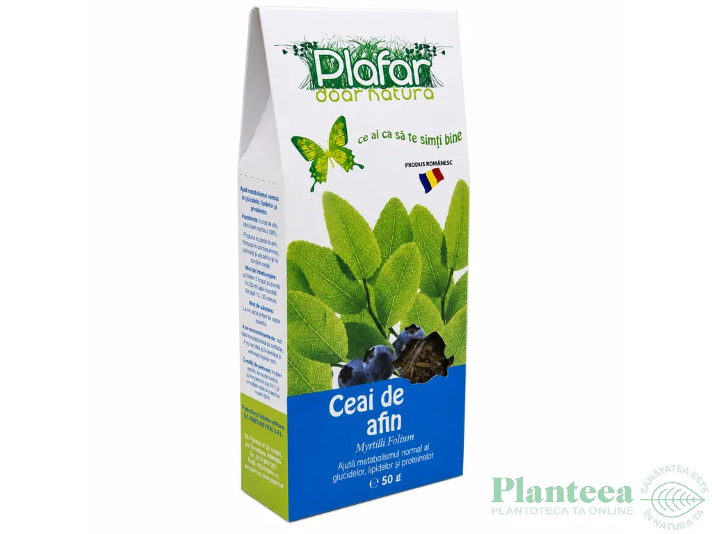 Ceai afin frunze 50g - PLAFAR