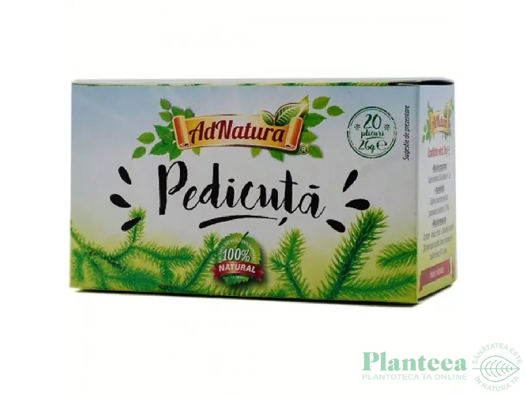 Ceai pedicuta 20dz - ADNATURA