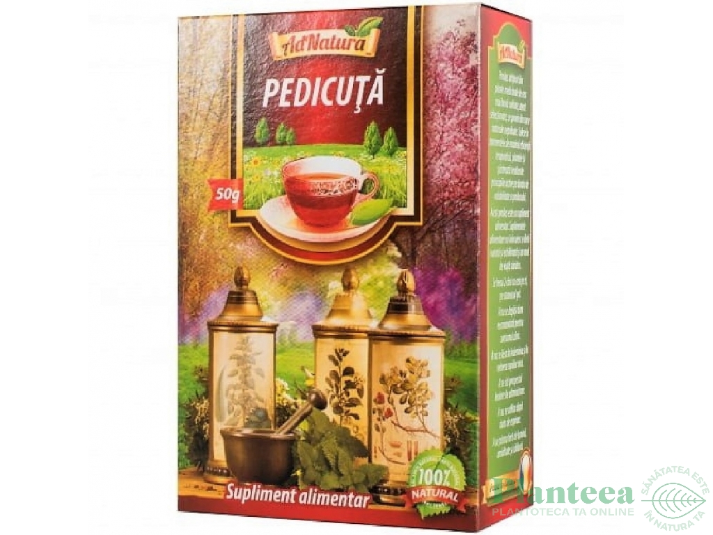 Ceai pedicuta 50g - ADNATURA