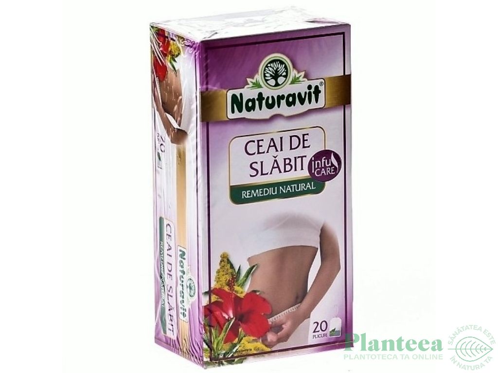 Ceai slabit cu leustean 20dz - NATURAVIT