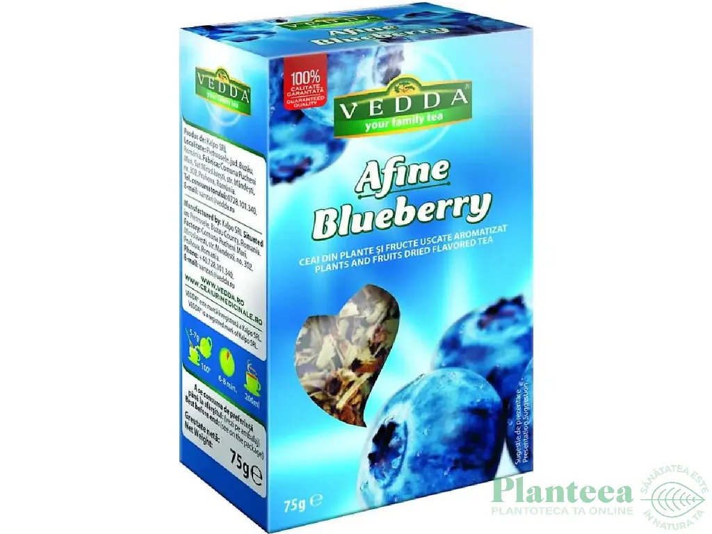 Ceai cu afine 75g - VEDDA