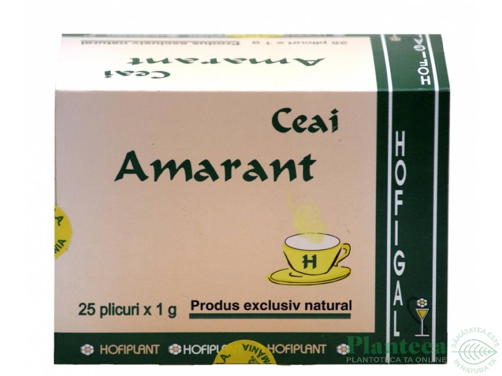 Ceai amarant 25dz - HOFIGAL