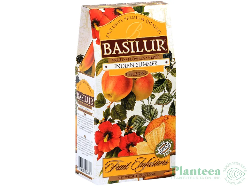 Ceai Fruit Infusions indian summer refill 100g - BASILUR
