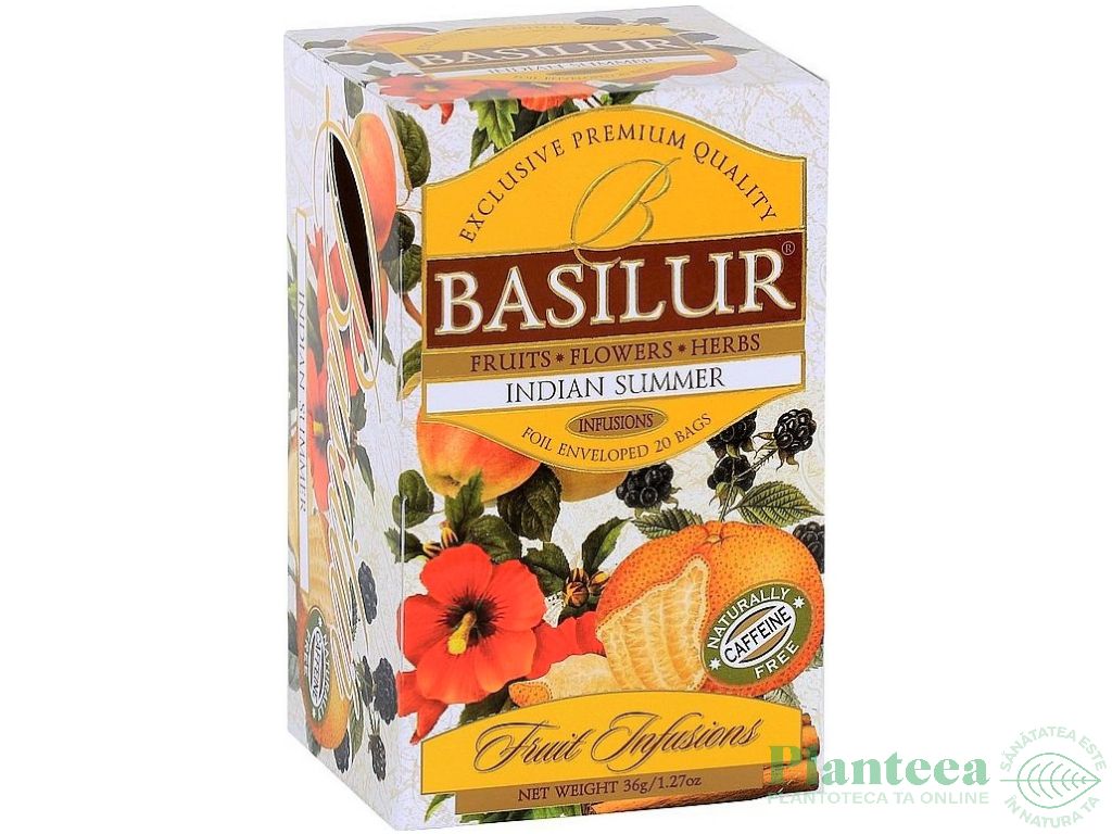 Ceai Fruit Infusions indian summer 1,8gx25dz - BASILUR