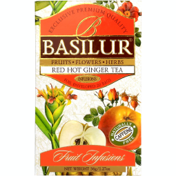 Ceai Fruit Infusions red hot ginger 20dz - BASILUR