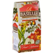 Ceai Fruit Infusions red hot ginger refill 100g - BASILUR