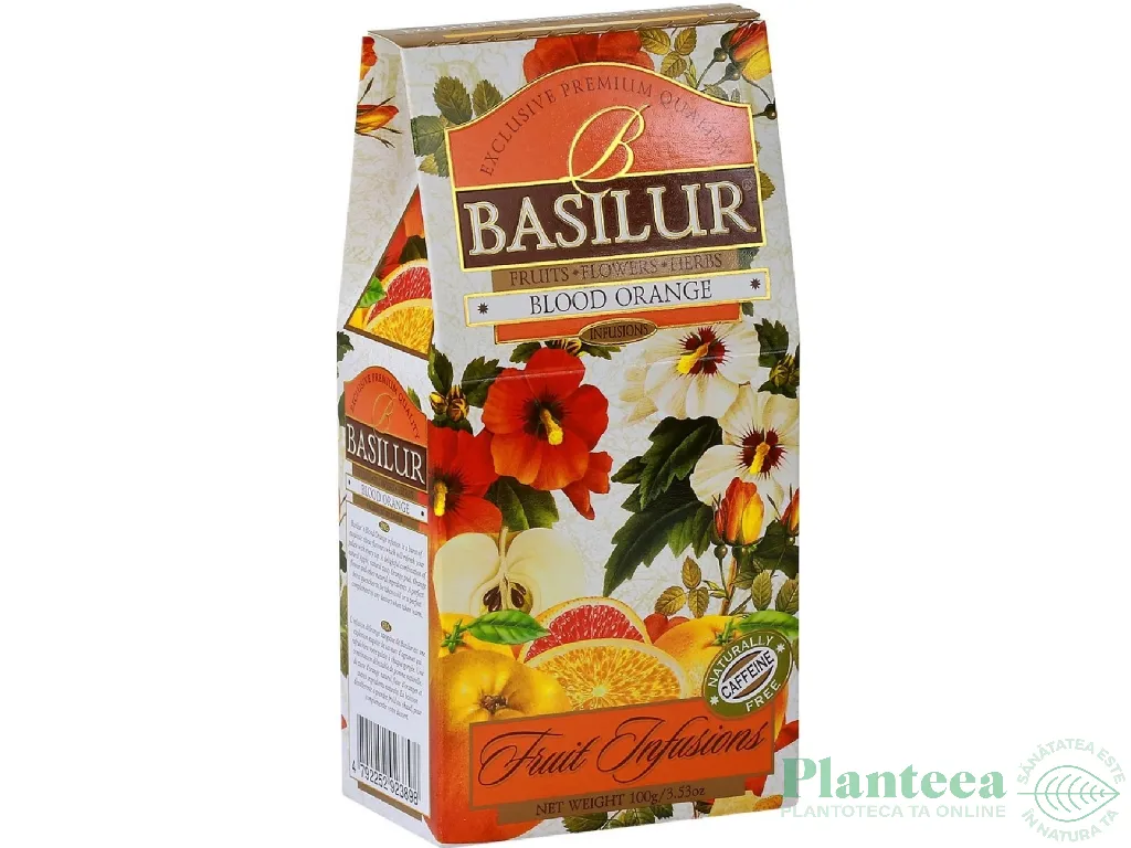 Ceai Fruit Infusions blood orange refill 100g - BASILUR
