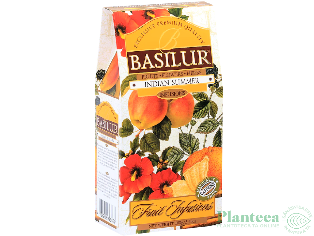 Ceai Fruit Infusions blood orange refill 100g - BASILUR