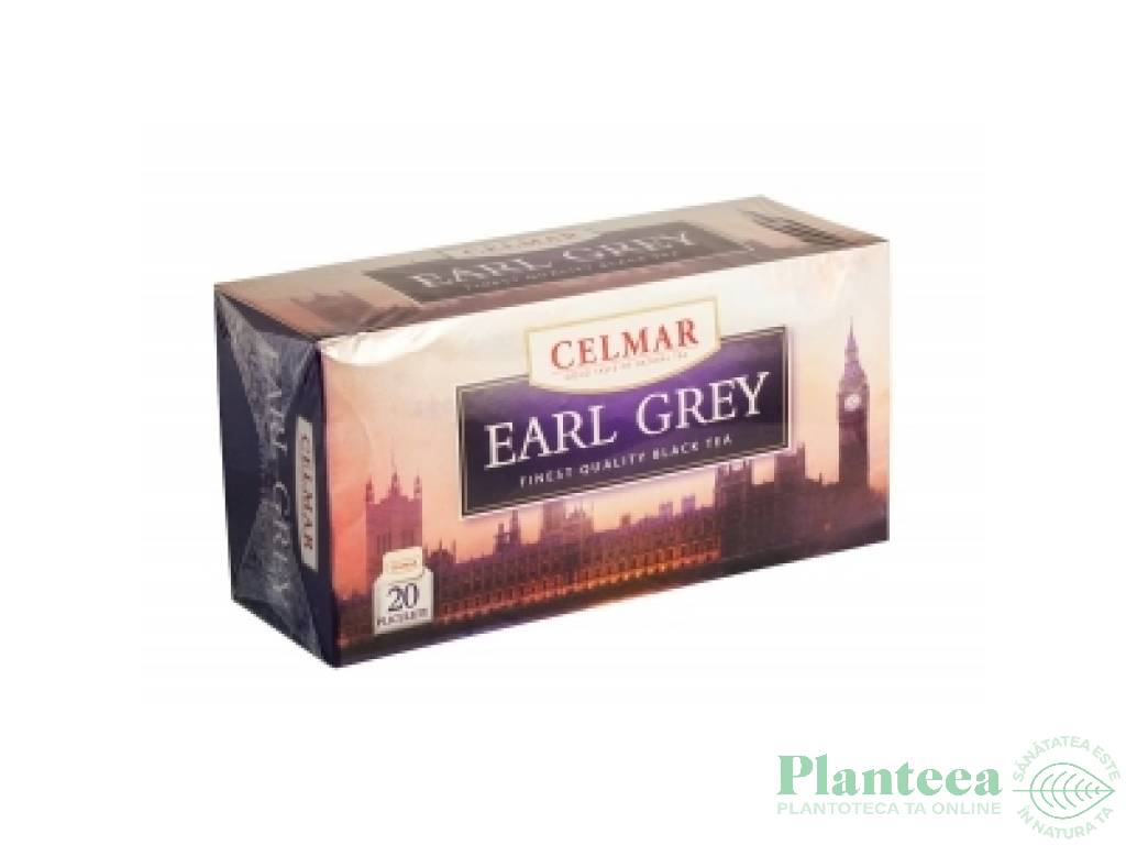 Ceai negru earl grey 20dz - CELMAR