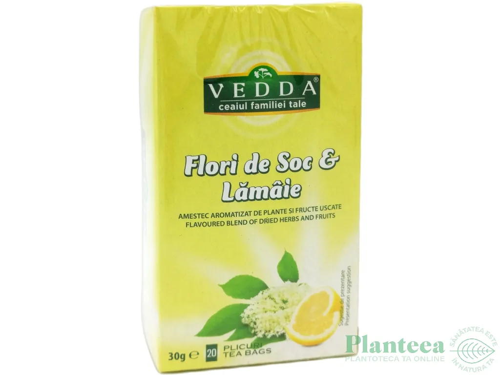 Ceai flori soc lamaie 20dz - VEDDA