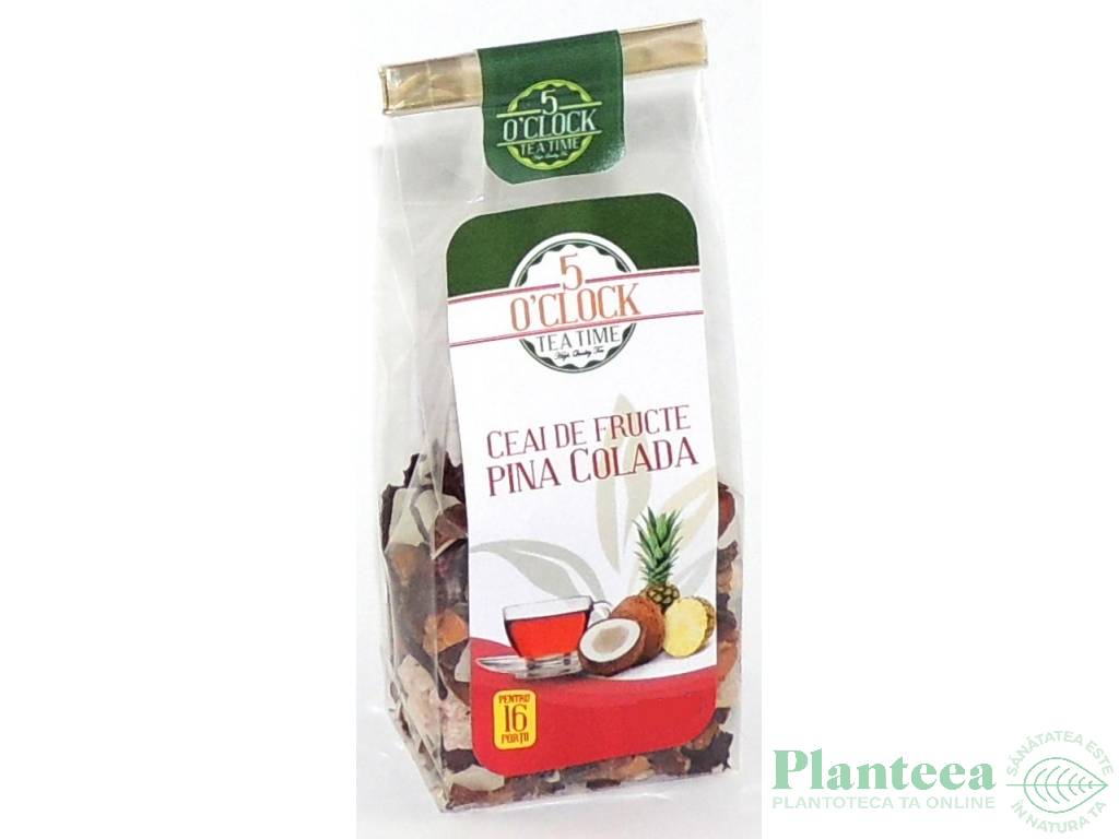 Ceai fructe Pina Colada 100g - 5 O`CLOCK