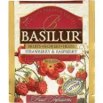 Ceai Fruit Infusions capsuni zmeura 1,8gx25dz - BASILUR