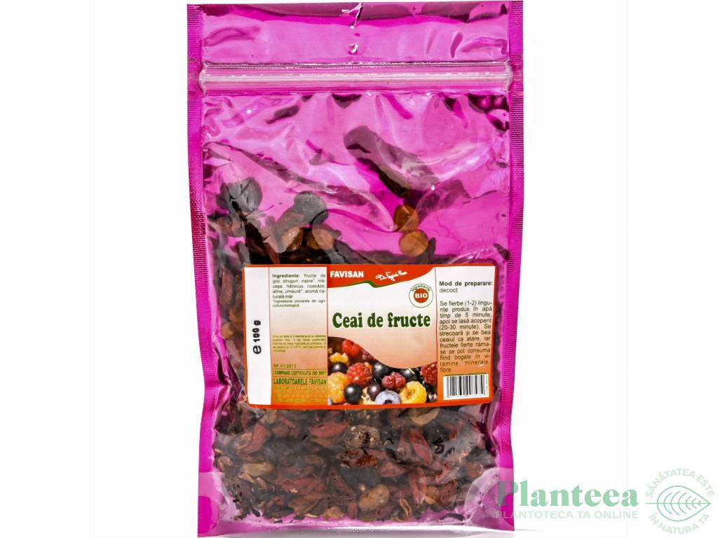 Ceai fructe padure 100g - FAVISAN