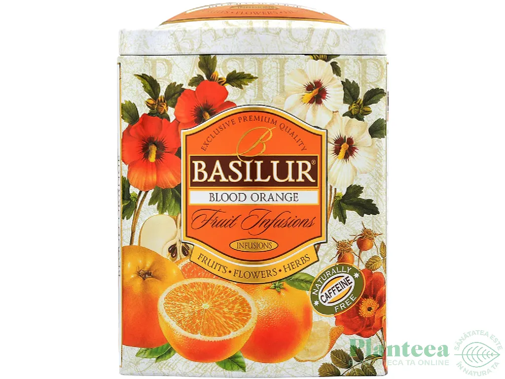 Ceai Fruit Infusions blood orange cutie 100g - BASILUR