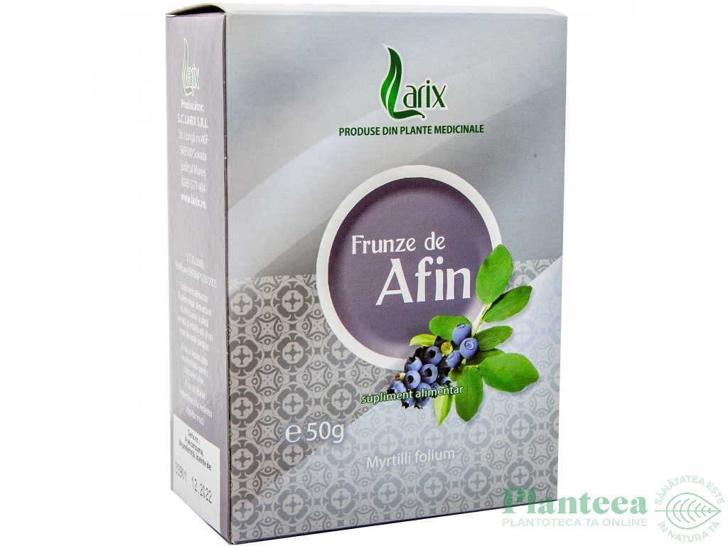Ceai afin frunze 50g - LARIX
