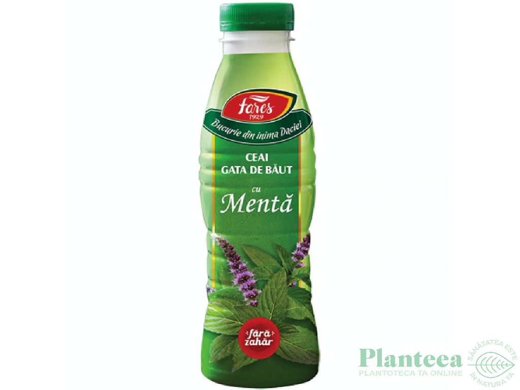 Ceai rece baut cu menta 450ml - FARES