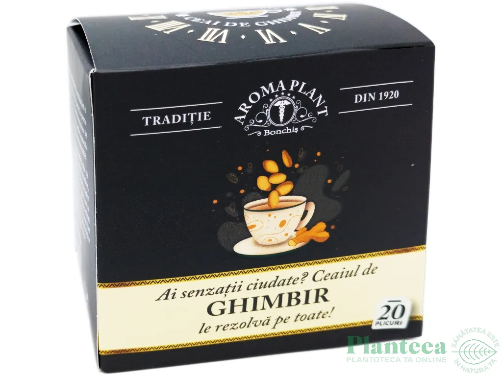 Ceai ghimbir 20dz - BONCHIS