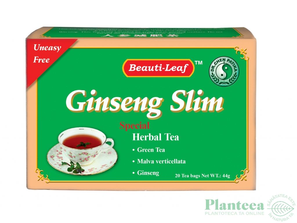 Ceai ginseng slim 20dz - DR CHEN PATIKA