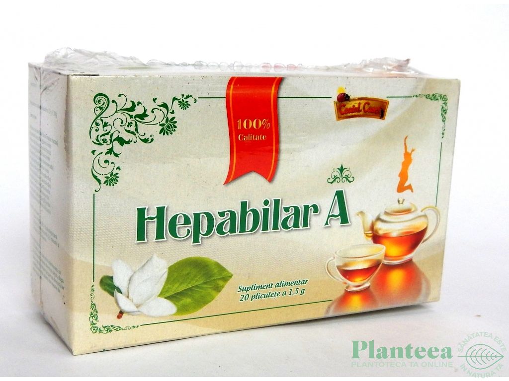 Ceai hepabiliar A 20dz - CEAIUL CASEI