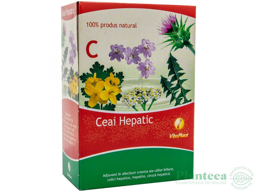 Ceai hepatic[ciroza hepatica] 75dz - VITAPLANT