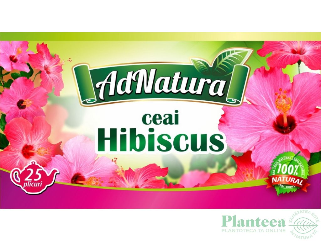 Ceai hibiscus 25dz - ADNATURA