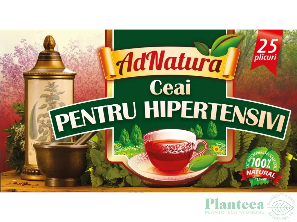 Ceai hipertensivi 20dz - ADNATURA
