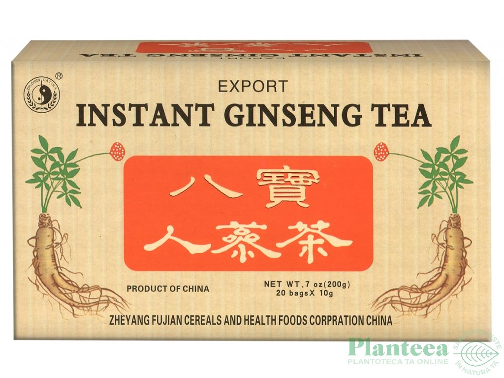 Ceai instant ginseng 20pl - DR CHEN PATIKA