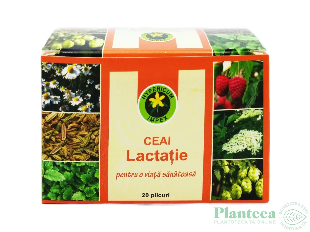 Ceai lactatie 20dz - HYPERICUM