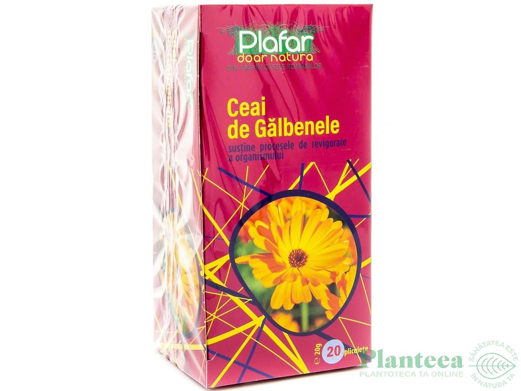 Ceai galbenele 20dz - PLAFAR