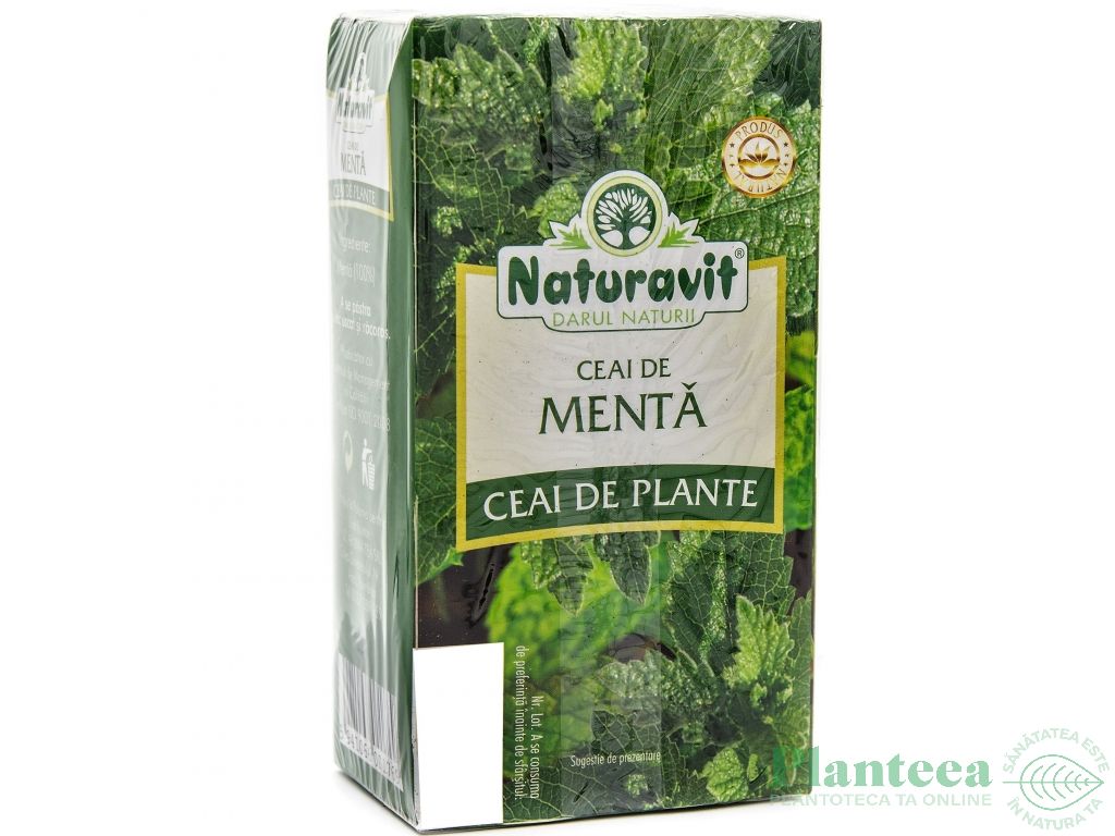 Ceai menta 20dz - NATURAVIT