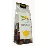 Ceai fructe cu capsuni 100g - MOUNT HIMALAYA TEA
