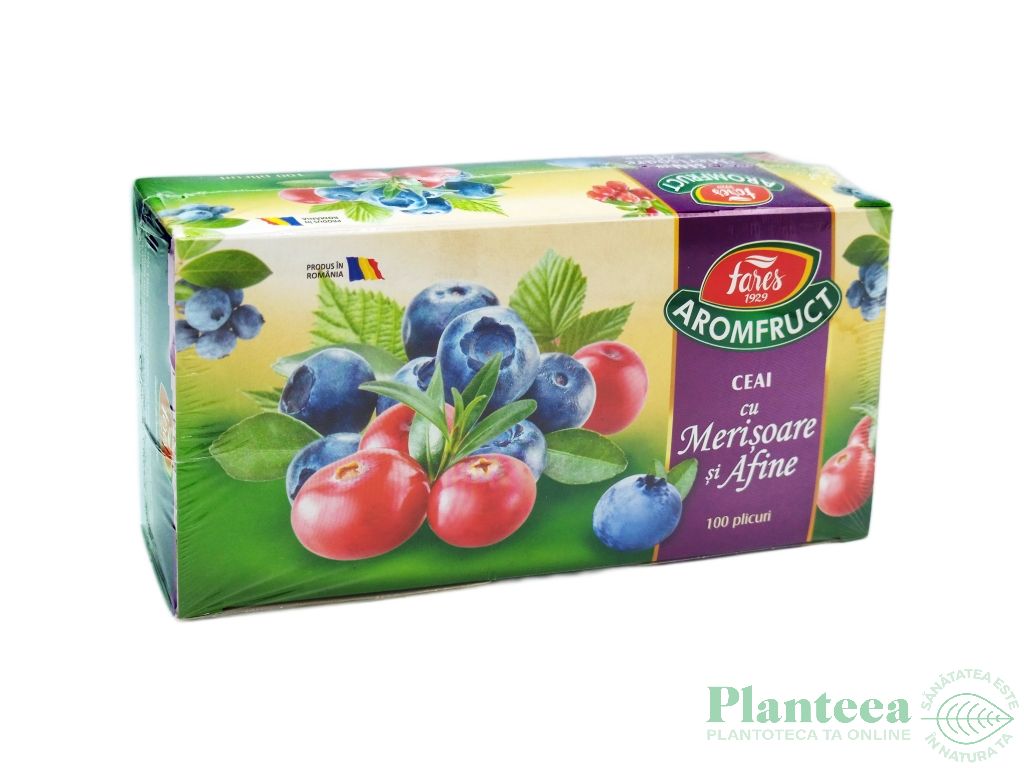 Ceai cu merisoare afine Aromfruct 100dz - FARES