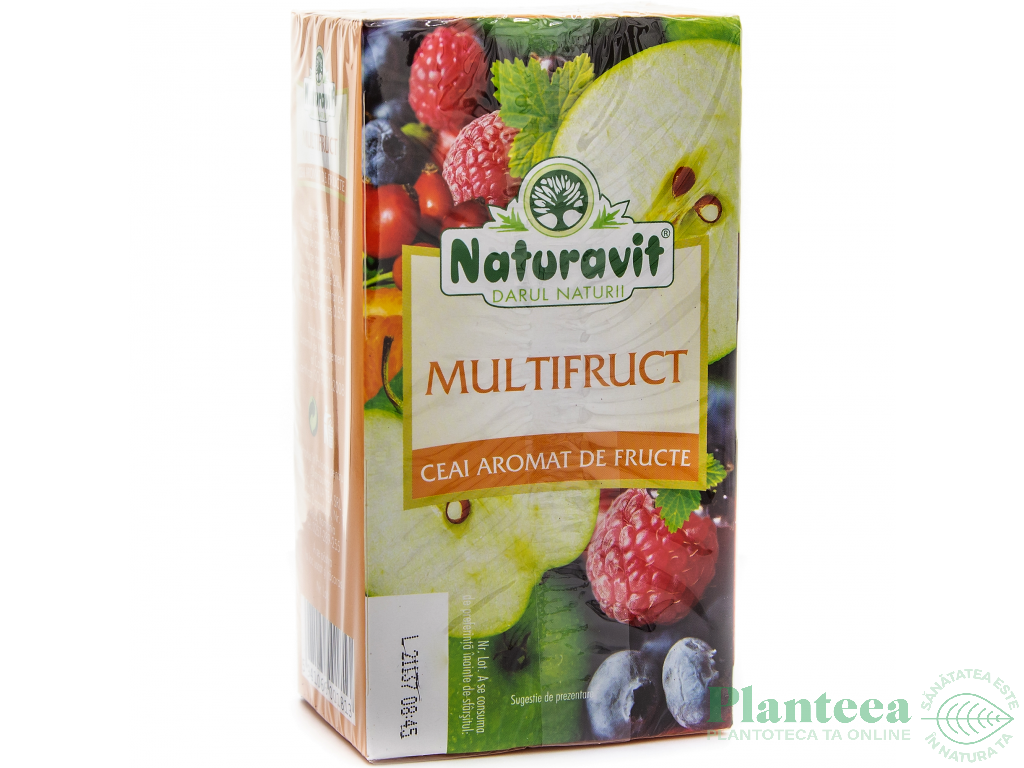 Ceai multifruct 20dz - NATURAVIT