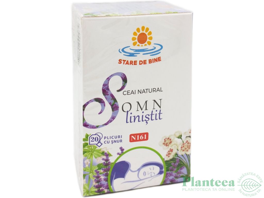 Ceai natural Somn linistit 20dz - FARES