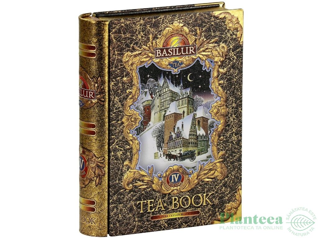 Ceai negru ceylon Tea Book vol4 carte 100g - BASILUR