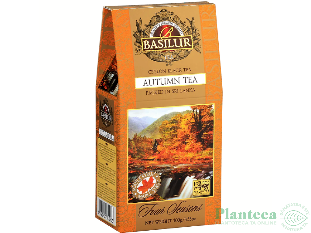 Ceai negru ceylon Four Seasons autumn refill 100g - BASILUR