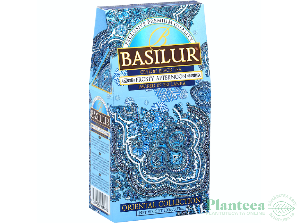 Ceai negru ceylon Oriental frosty afternoon refill 100g - BASILUR