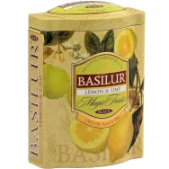 Ceai negru ceylon Magic Fruits lamaie lime cutie 100g - BASILUR