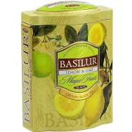 Ceai negru ceylon Magic Fruits lamaie lime cutie 100g - BASILUR